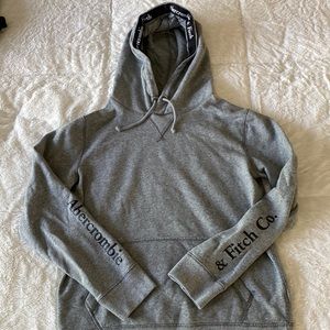 Abercrombie & Fitch size XS gray hoodie.